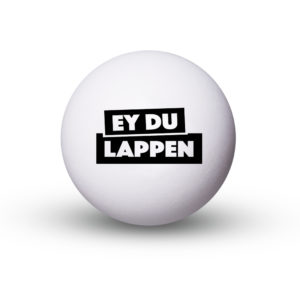 Ey du Lappen, tischtennisball, Tischtennisball-Set, Captain Pong